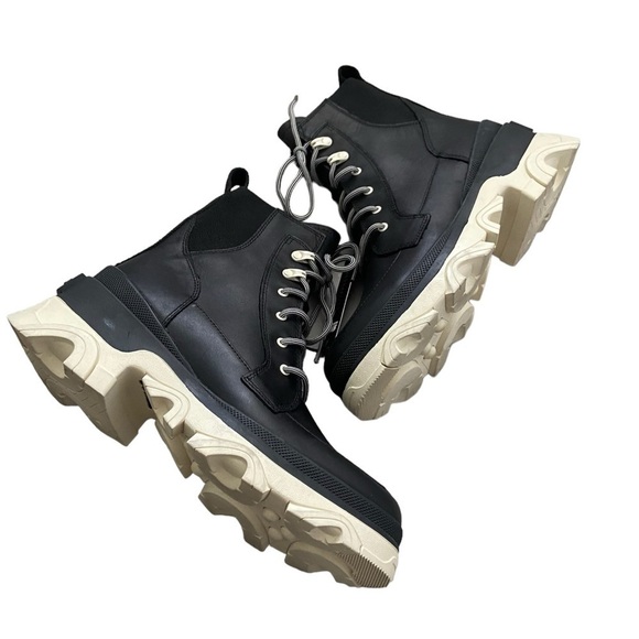 NWT Sorel Women's Brex Lace Boot Platform Chunky size 9.5 - Picture 2 of 10